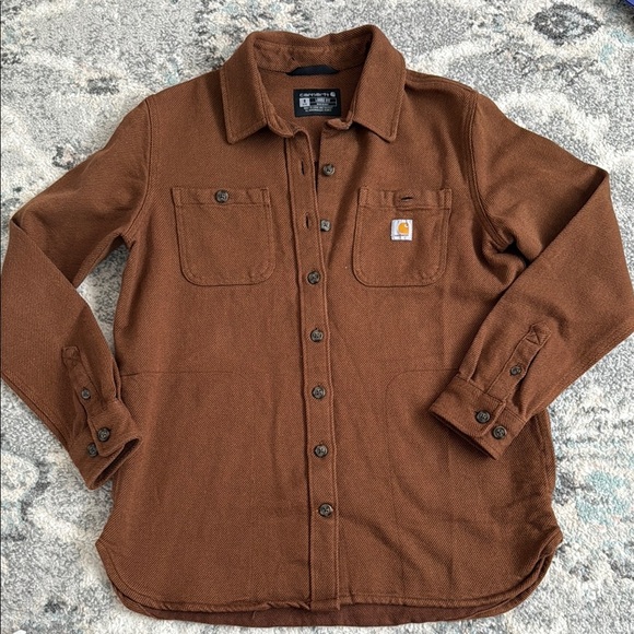 Carhartt Loose Fit Twill Shirt Jacket - Picture 1 of 10